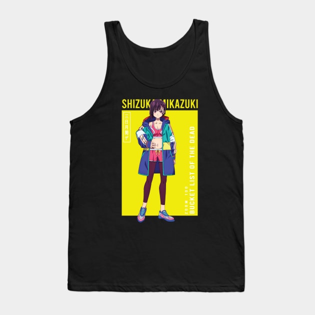 Zom 100 Bucket List of the Dead - Shizuka Mikazuki Tank Top by Youvokai Wear